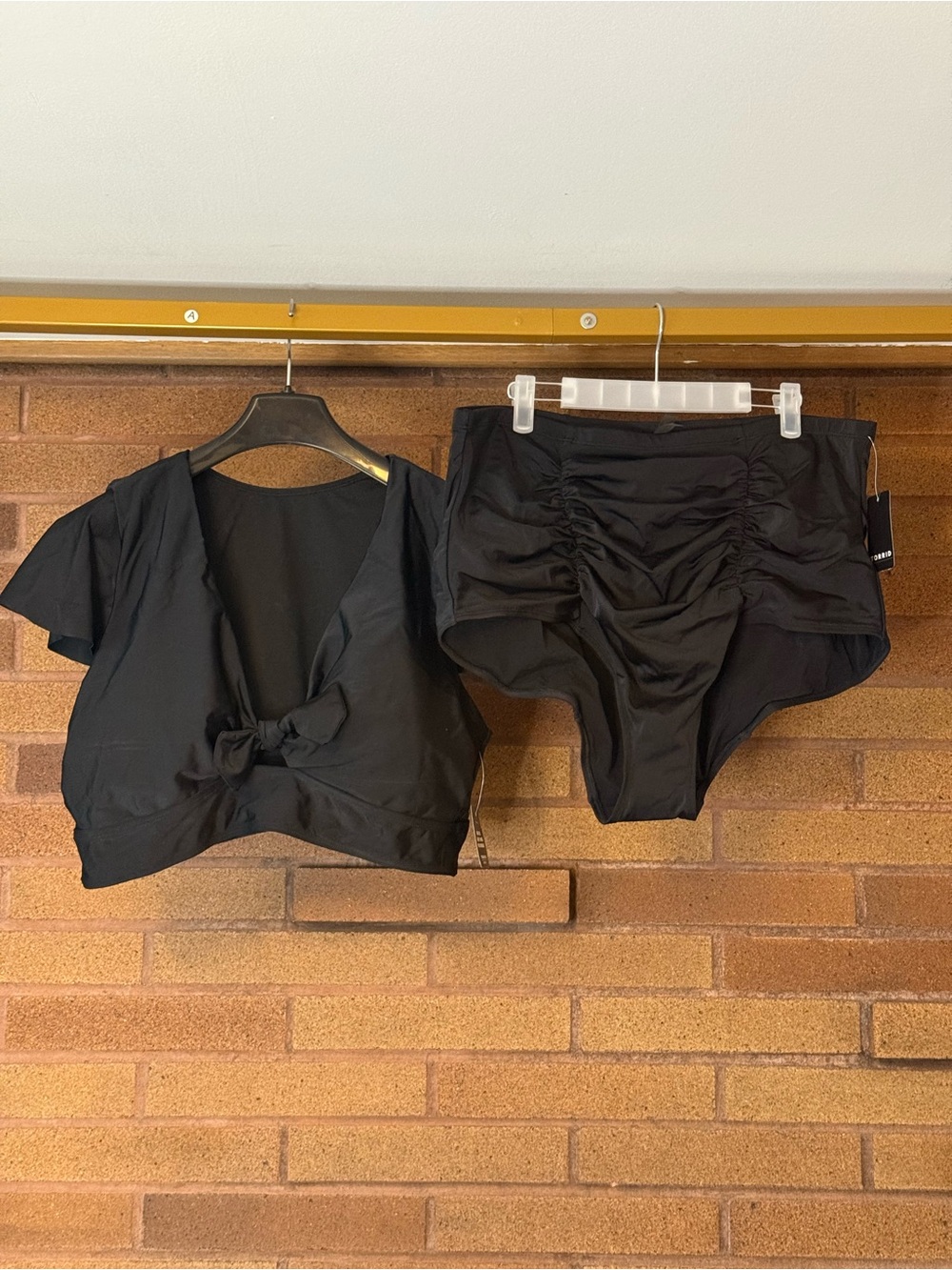 torrid Black High-Waist Bikini Set NWT